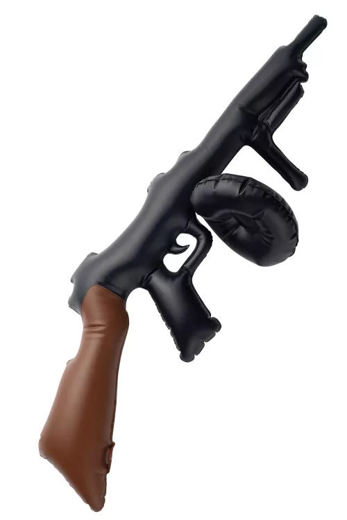 Photo du produit Mitraillette gangster gonflable