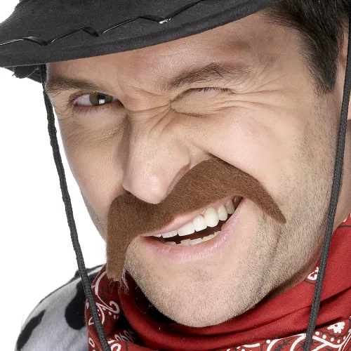 Photo du produit Moustache cowboy adulte