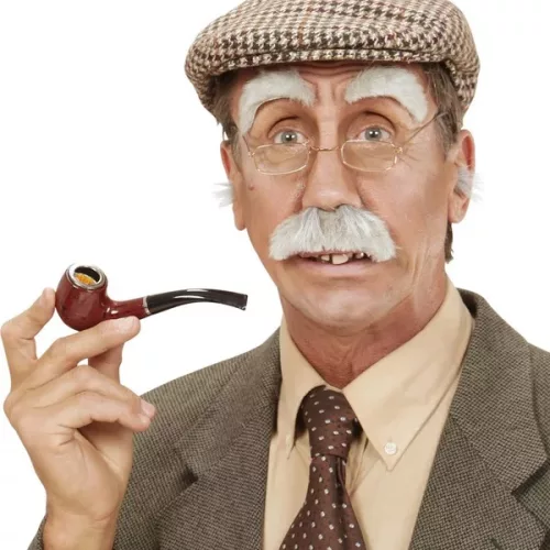 Photo du produit Moustache et sourcils vieillard adulte