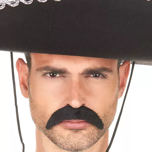 Photo du produit Moustache noire adulte