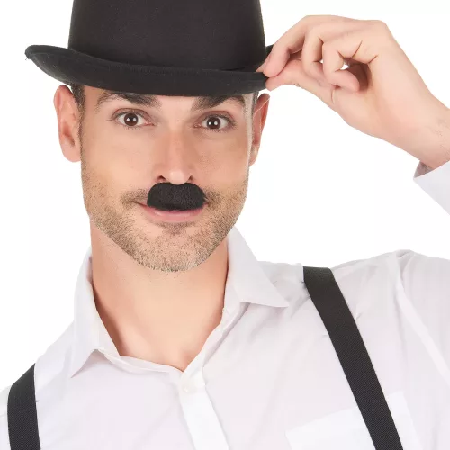 Photo du produit Moustache Charlie Chaplin noire adulte