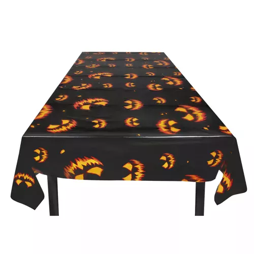 Photo du produit Nappe citrouille terrifiante 120 x 180 cm