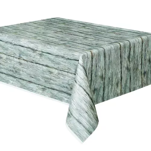 Photo du produit Nappe effet bois rustique 137 x 274 cm