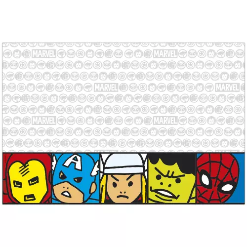 Photo du produit Nappe en plastique Avengers pop comic 120 x 180 cm