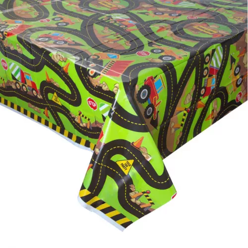 Photo du produit Nappe en plastique chantier 137 x 213 cm