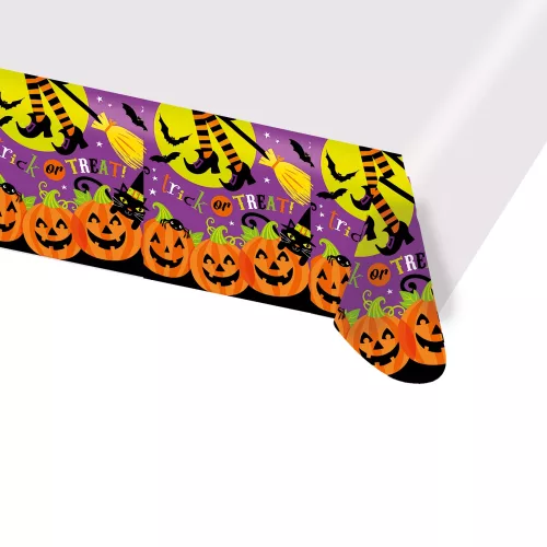 Photo du produit Nappe en plastique Family Friendly 137 x 260 cm