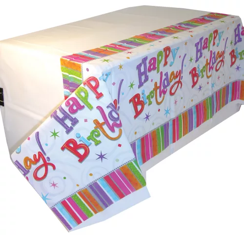Photo du produit Nappe happy birthday