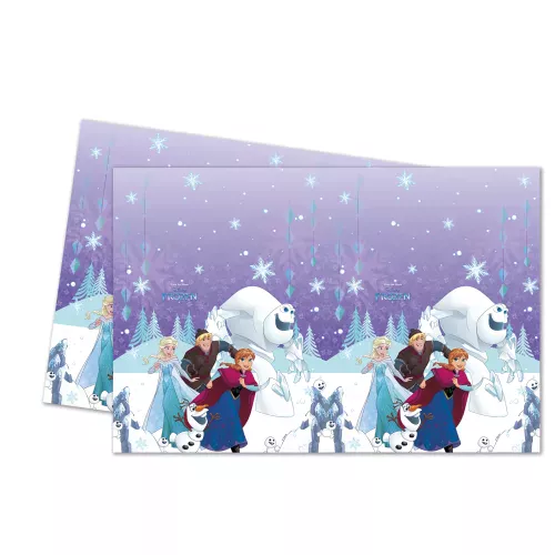 Photo du produit Nappe plastique 120x180cm La Reine des Neiges Frozen