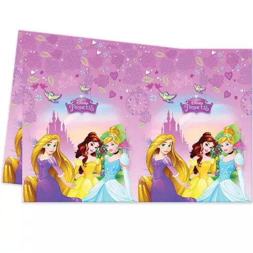 Photo du produit Nappe plastique Princesses Disney 120x180 cm