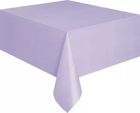 Photo du produit Nappe rectangulaire lavande en plastique