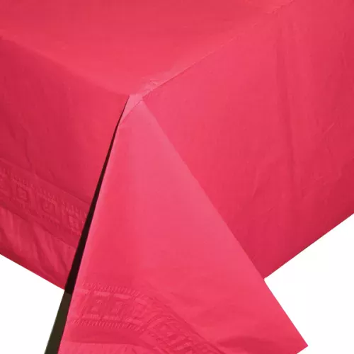 Photo du produit Nappe rouge en papier