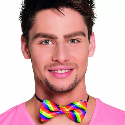 Photo du produit Noeud papillon multicolore adulte