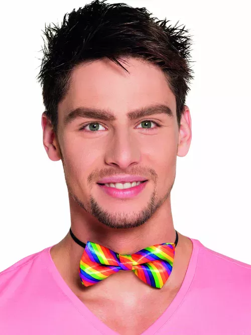 Photo du produit Noeud papillon multicolore adulte
