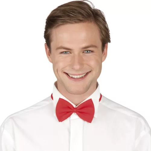 Photo du produit Noeud papillon rouge adulte