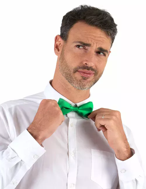Photo du produit Noeud papillon vert adulte