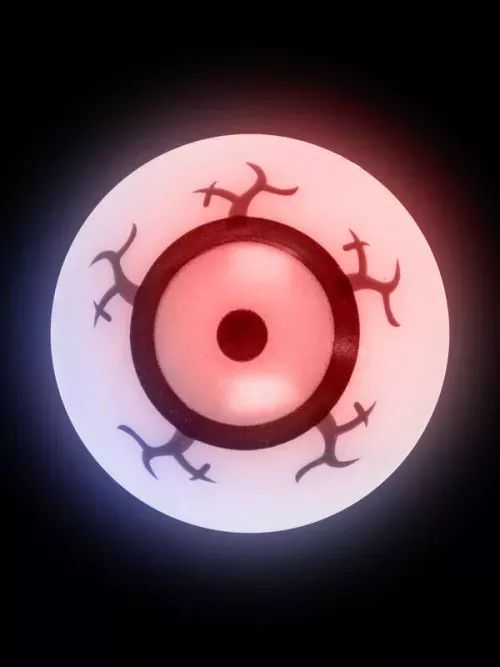 Photo du produit Un oeil phosphorescent et rebondissant