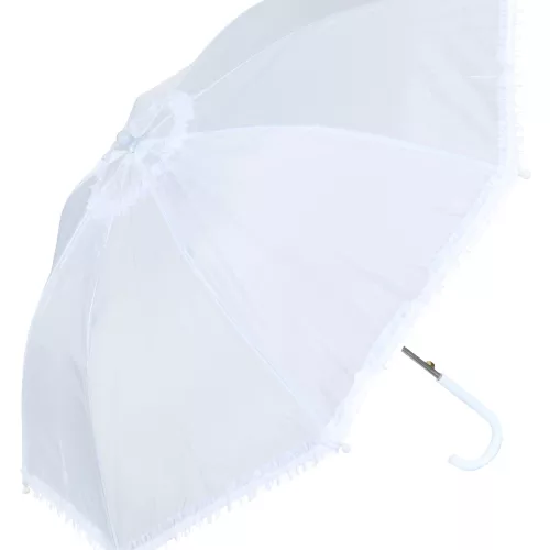 Photo du produit Ombrelle blanche imitation dentelle