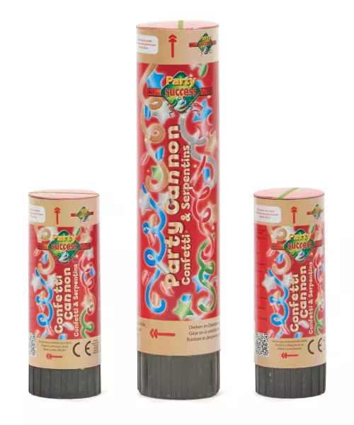 Photo du produit Pack 3 canons à confettis