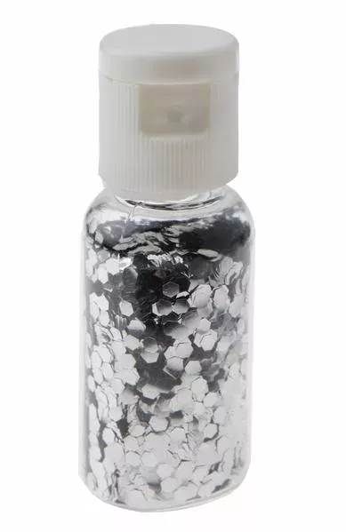 Photo du produit Paillettes en tube argentées