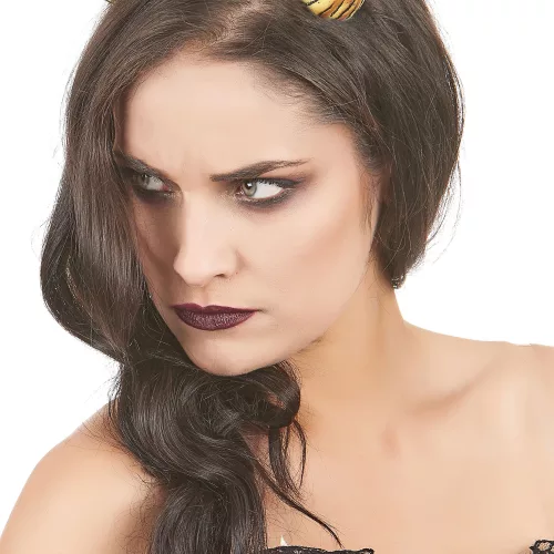 Photo du produit Paire de cornes de diable en latex adulte luxe