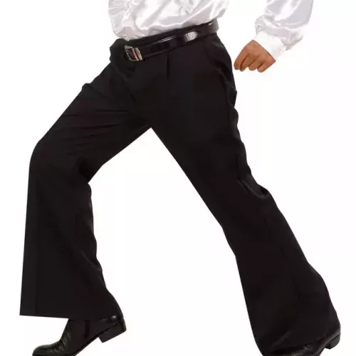 Photo du produit Pantalon disco noir homme