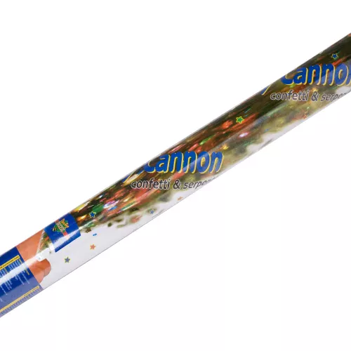 Photo du produit Canon à confettis et serpentins 50 cm