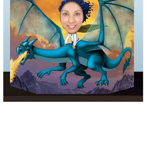 Photo du produit Passe tête dragon