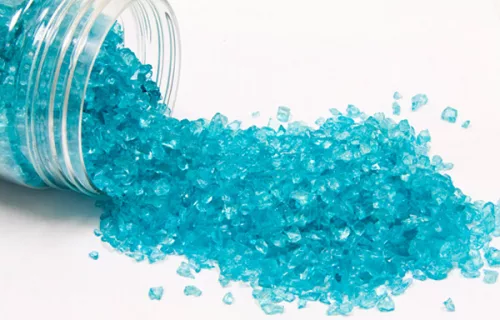 Photo du produit Pépites de verre turquoise 400 gr