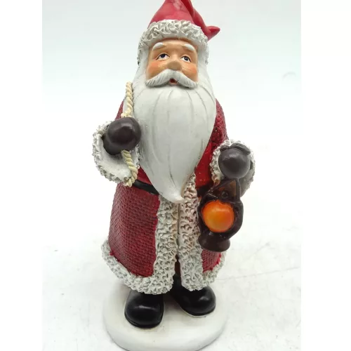 Photo du produit Père noël en résine 13cm