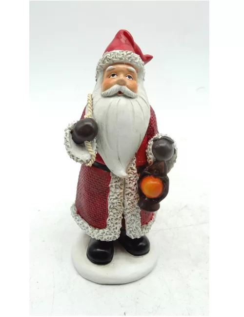 Photo du produit Père noël en résine 13cm