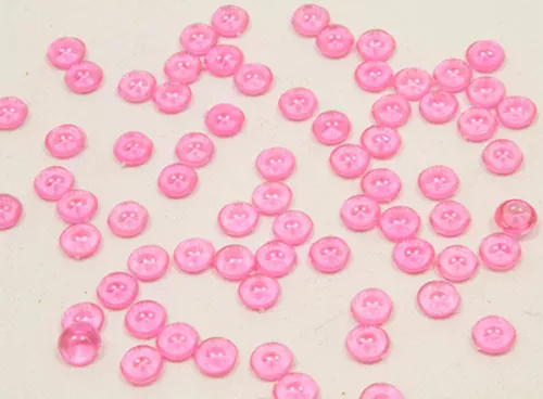 Photo du produit Perles effet goutte de pluie fuchsia 80 gr