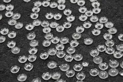 Photo du produit Perles effet goutte de pluie transparentes