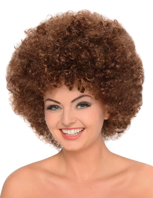 Photo du produit Perruque afro chatain femme