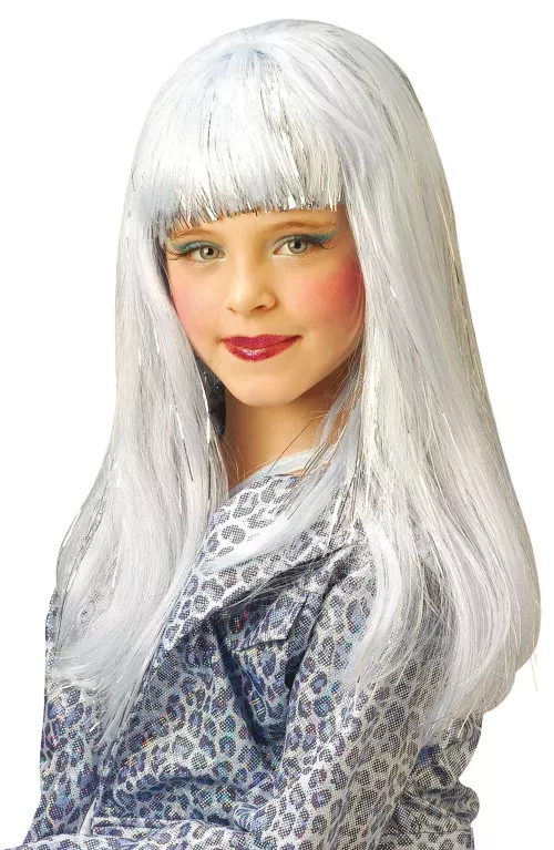 Photo du produit Perruque longue claire fille