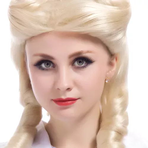 Photo du produit Perruque blonde boucles anglaises femme