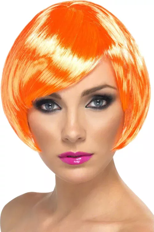 Photo du produit Perruque cabaret courte orange femme