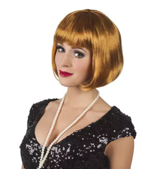 Photo du produit Perruque cabaret jaune miel