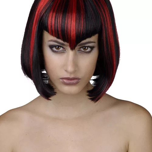 Photo du produit Perruque démoniaque femme Halloween