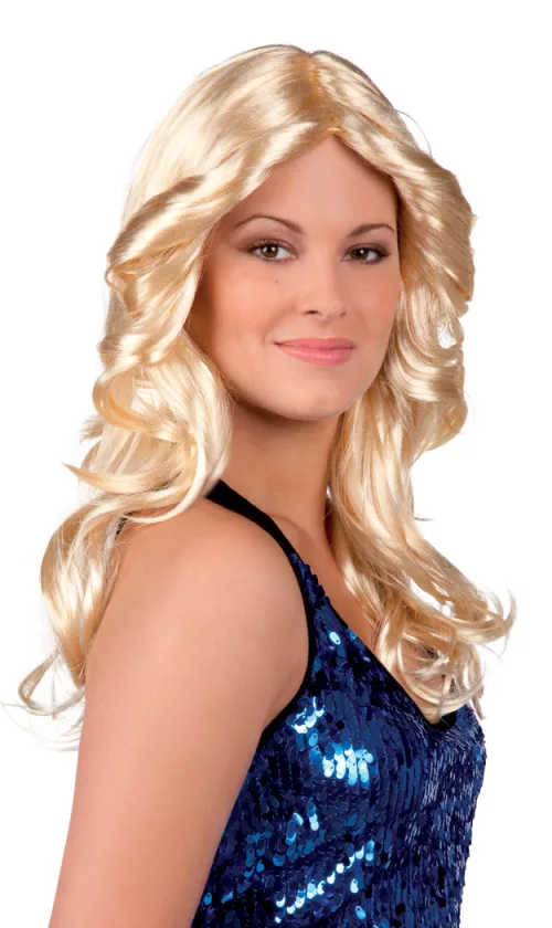 Photo du produit Perruque blonde disco femme