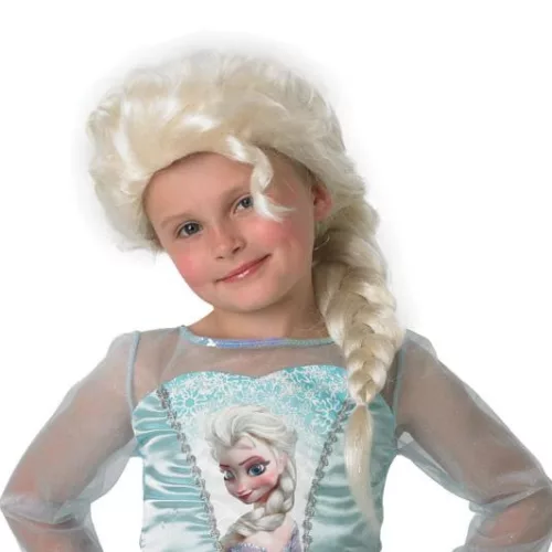 Photo du produit Perruque Elsa La Reine des neiges fille