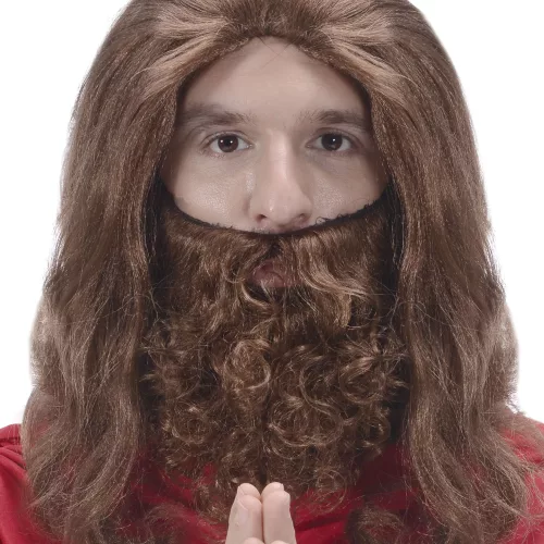 Photo du produit Perruque avec barbe Jésus homme