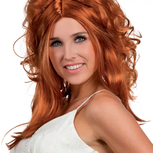 Photo du produit Perruque cowgirl rousse femme