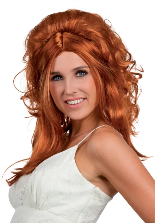 Photo du produit Perruque cowgirl rousse femme