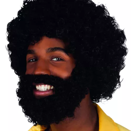 Photo du produit Perruque Mambo avec barbe et moustache Adulte