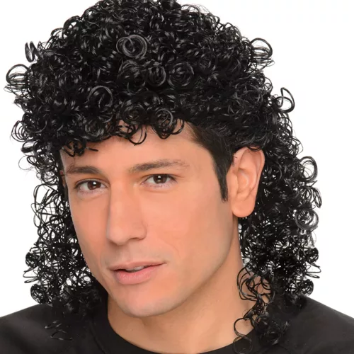 Photo du produit Perruque mulet bouclée homme