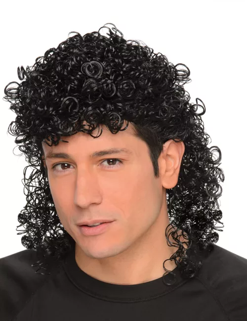 Photo du produit Perruque mulet bouclée homme