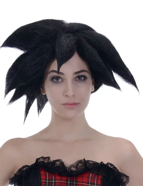 Photo du produit Perruque noire manga femme