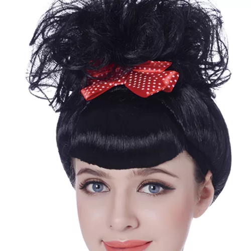 Photo du produit Perruque rétro avec foulard femme