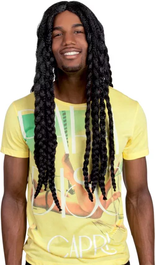 Photo du produit Perruque rasta adulte avec tresses