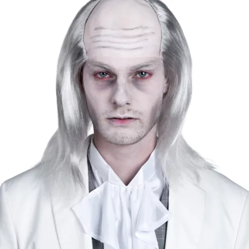 Photo du produit Perruque zombie blanc homme Halloween